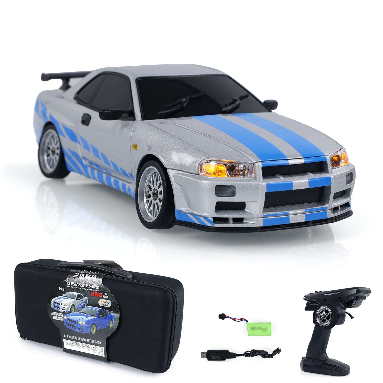 TOUCAN RC HOBBY LdRC 1/18 4X2 RC Racing Car Rwd Remote Control